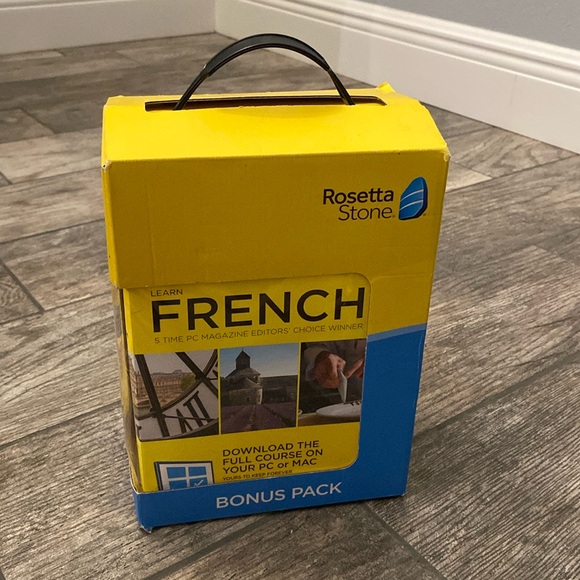 New SEALED Rosetta Stone FRENCH FRANCAIS Bonus Pack Language Software - Picture 5 of 8